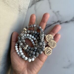 Forever Love Family Bracelet Set (Silver) 💕 Perfect Mother or Daughter Gift